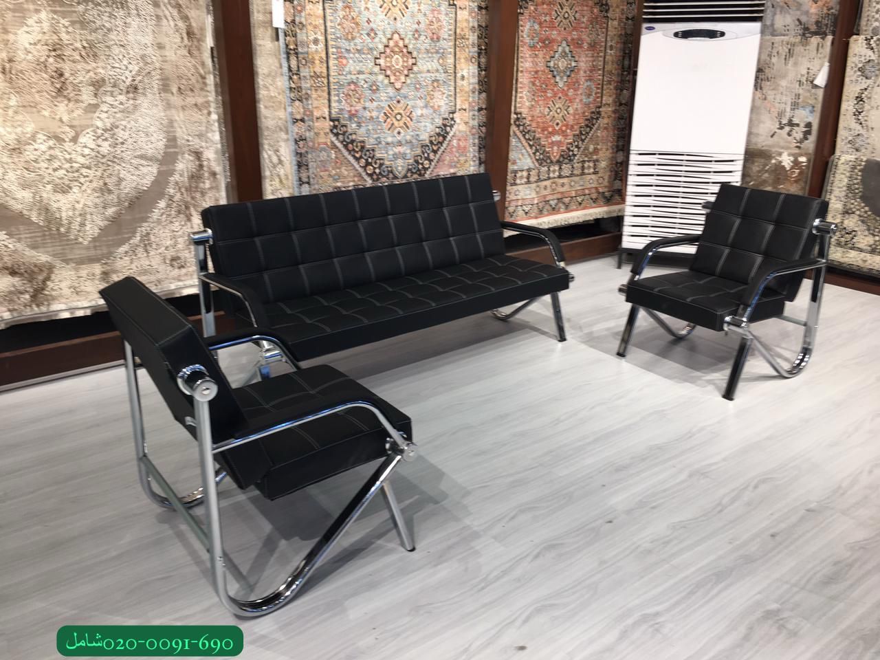 waiting leather chairs only 1450