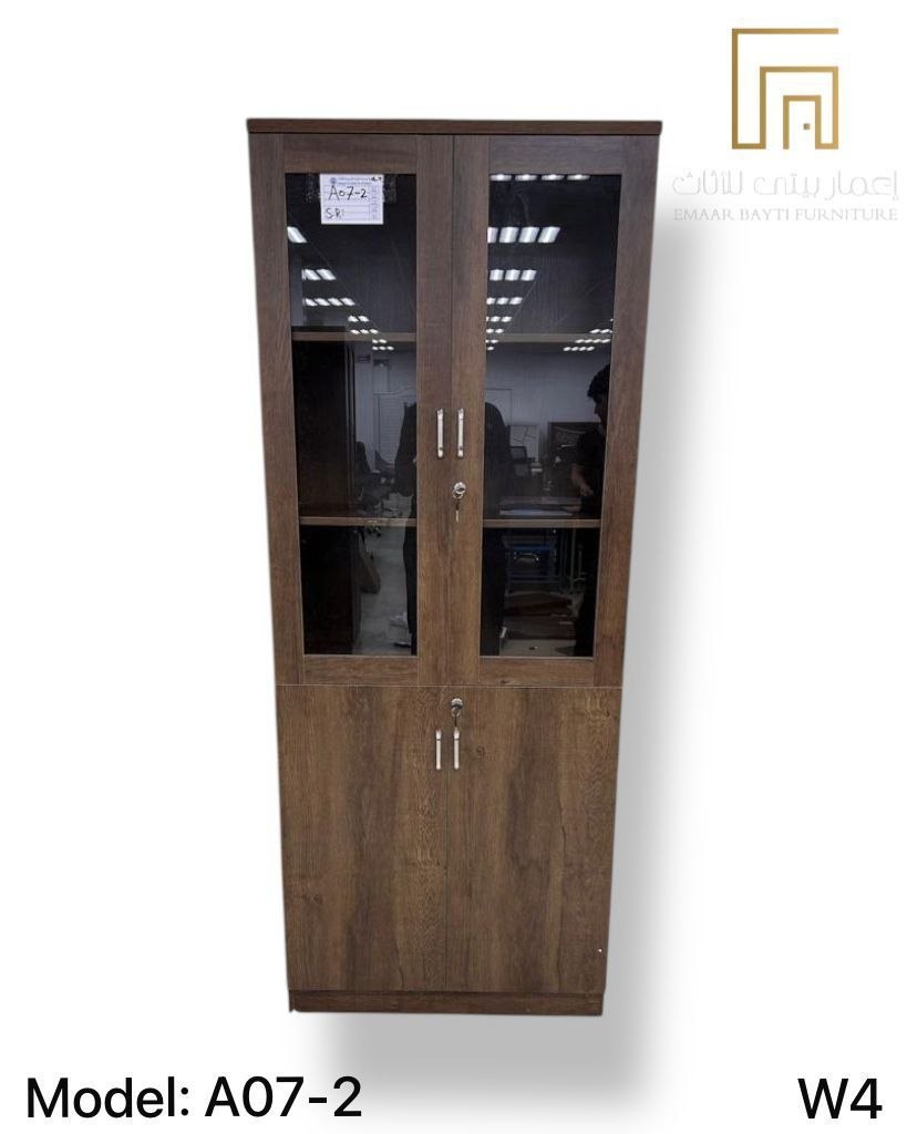 Office Storage Cabinet — 2 doors — 580 SAR