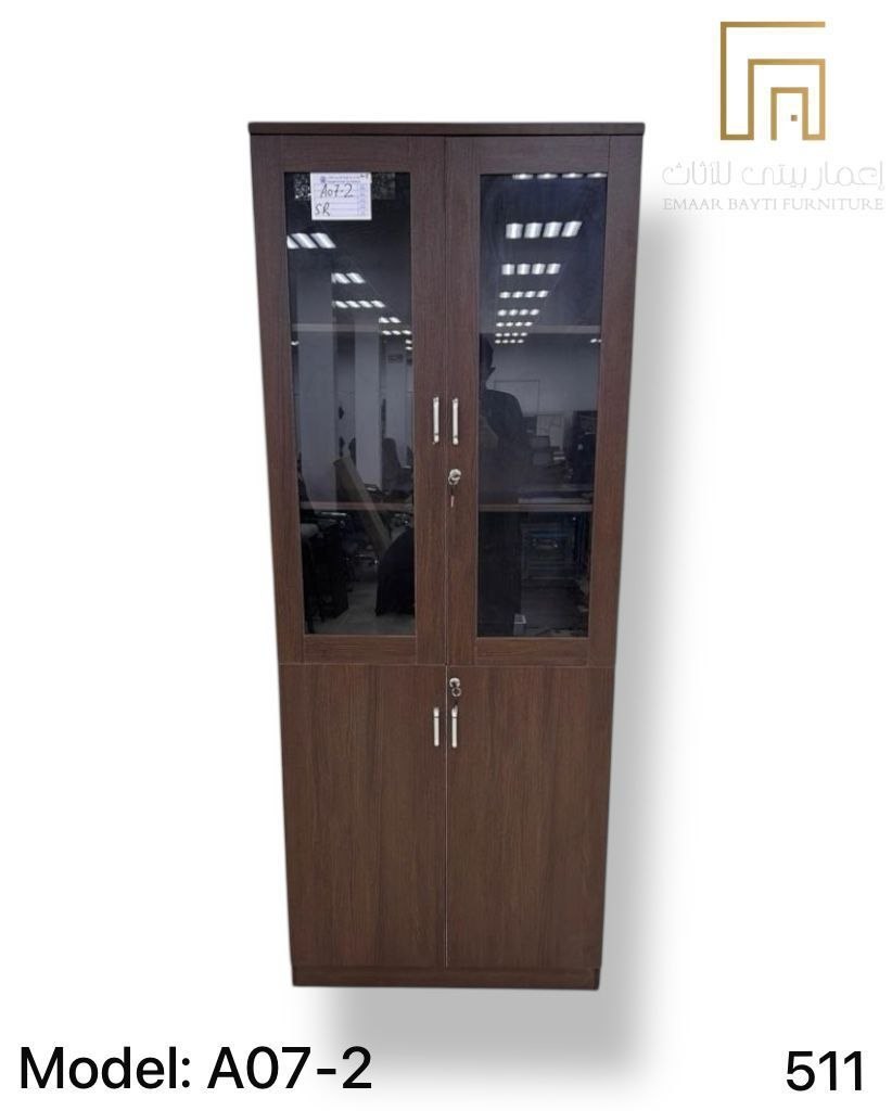 Office Storage Cabinet — 2 doors — 580 SAR