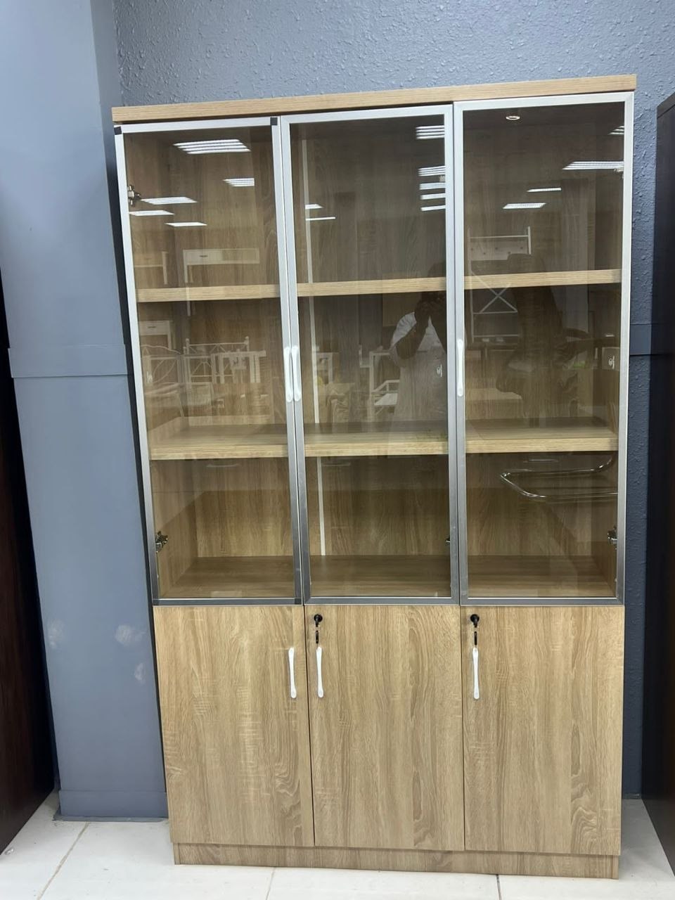 Office Storage Cabinet — 3 doors — 780 SAR