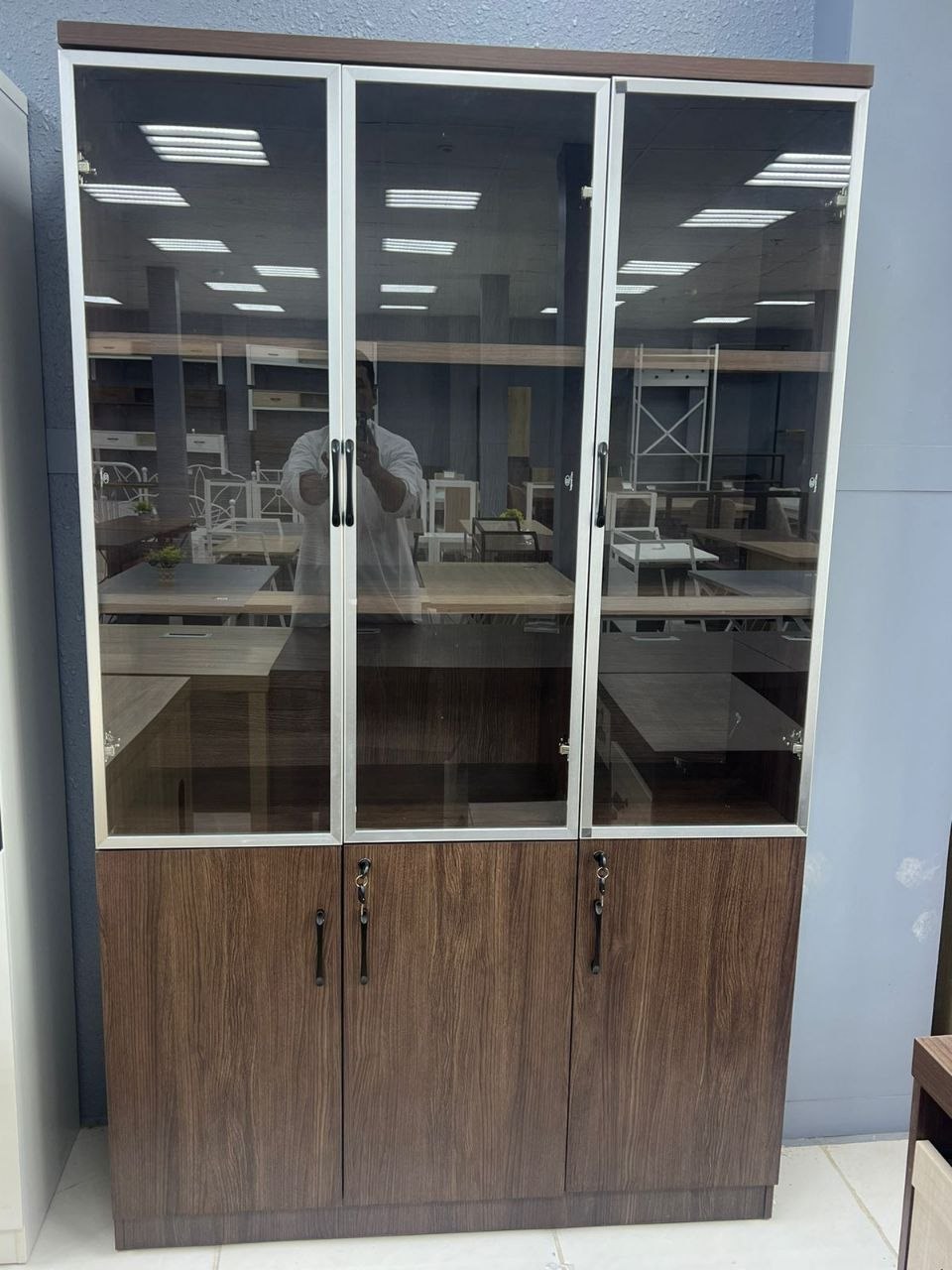 Office Storage Cabinet — 3 doors — 780 SAR
