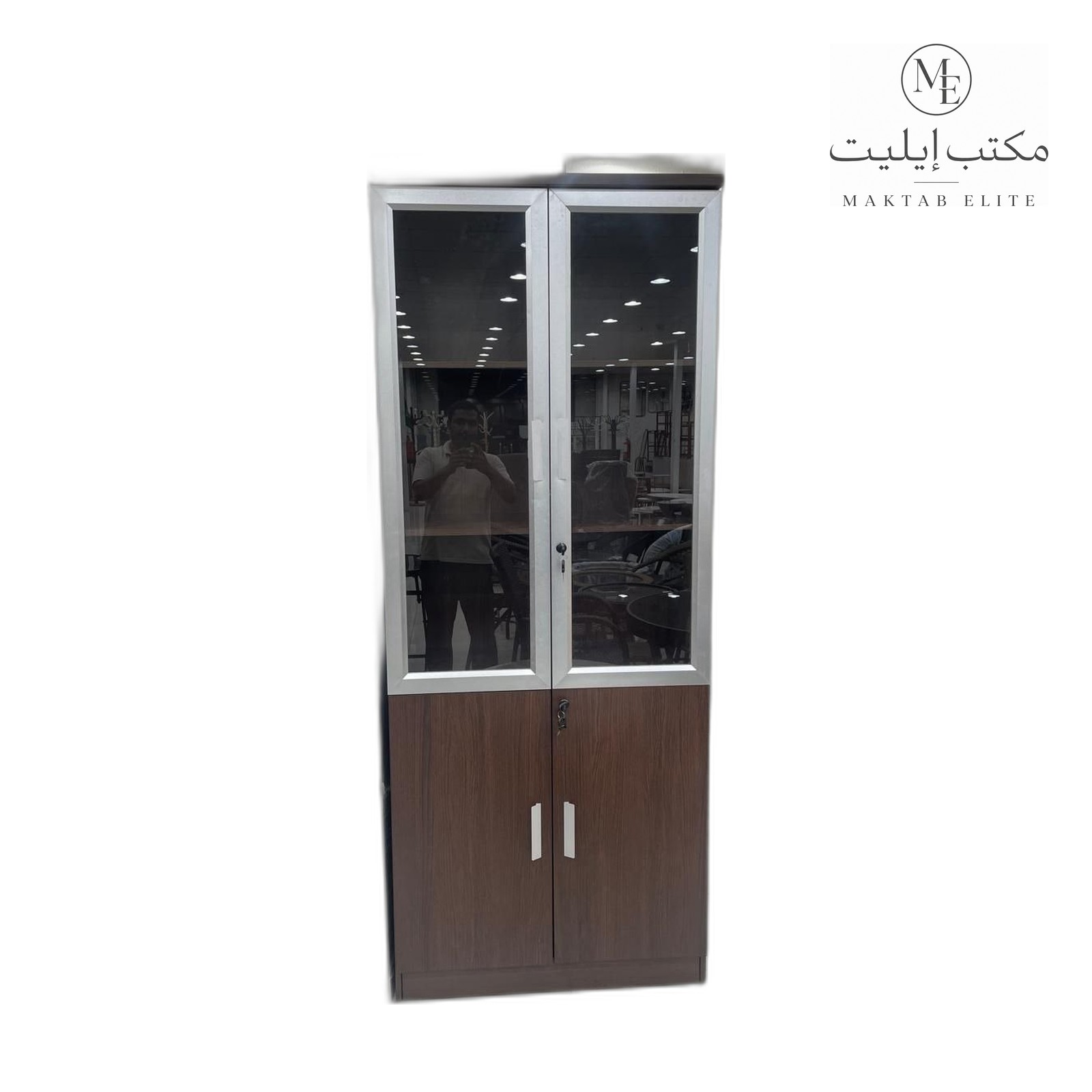 Office Storage Cabinet — 2 doors — 580 SAR