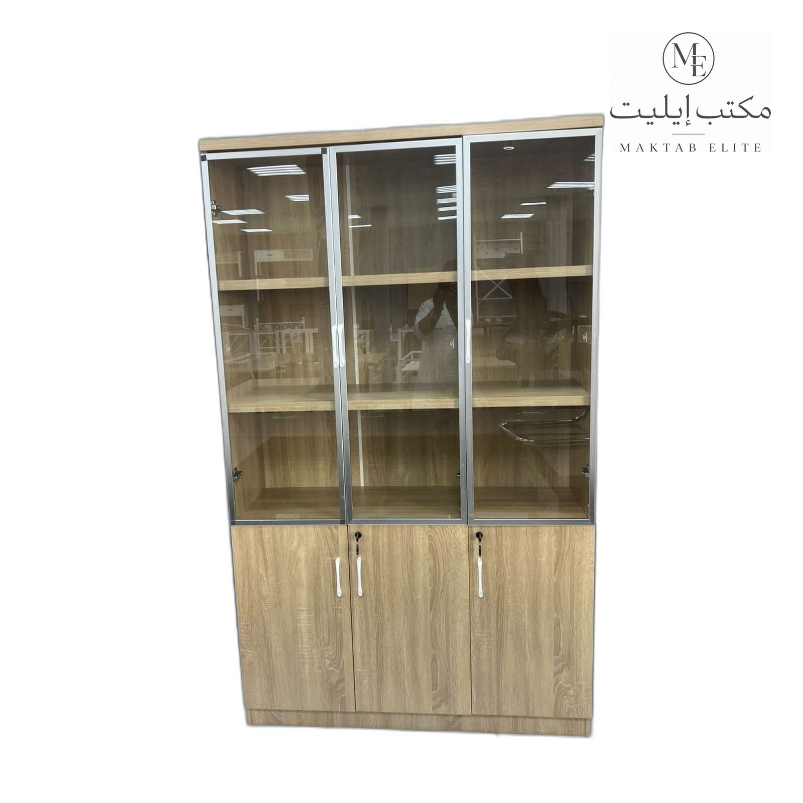 Office Storage Cabinet — 3 doors — 780 SAR