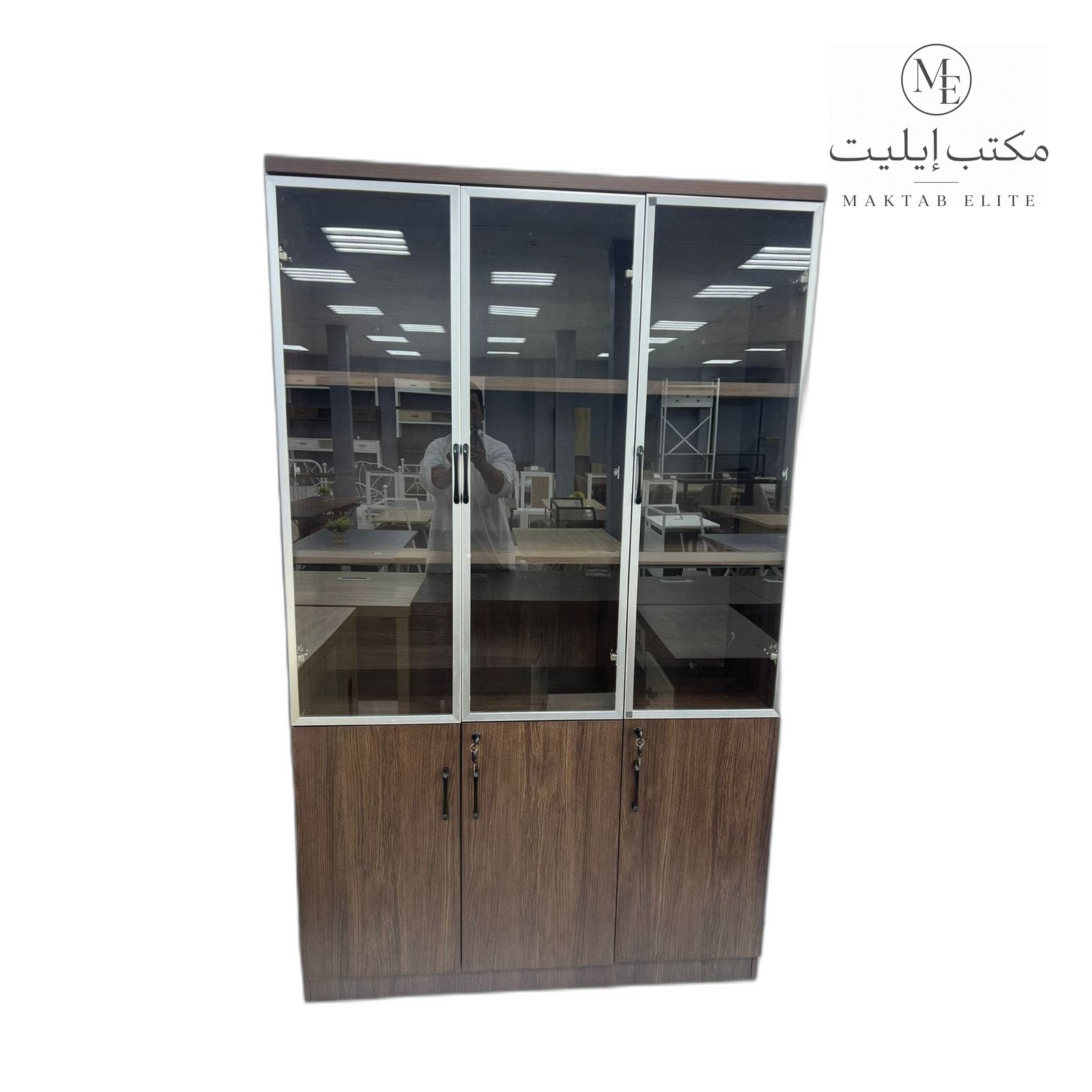 Office Storage Cabinet — 3 doors — 780 SAR