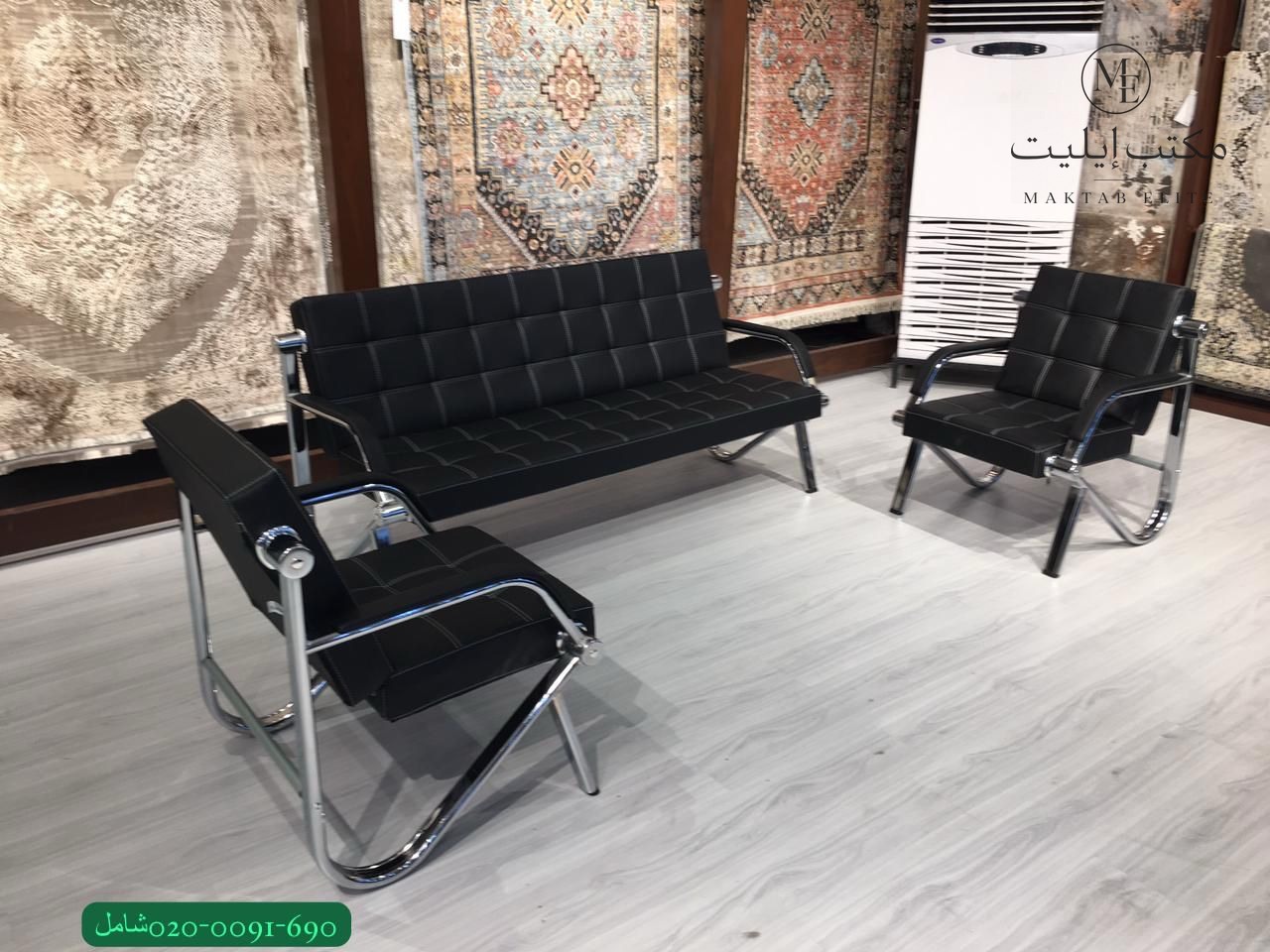 waiting leather chairs only 1450